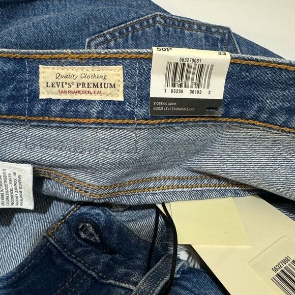 LEVIS Athens Mid Short - Medum Indigo sz 32 - Picture 13 of 15